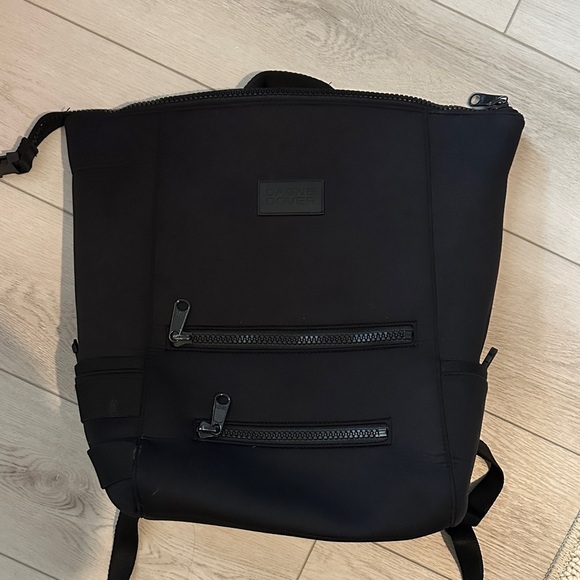 Dagne Dover Handbags - Dagne Dover Black Backpack LARGE